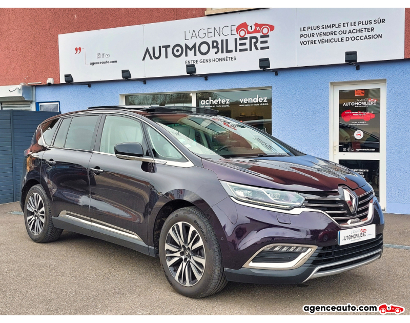 Compra de Carros Usados, Carros Usados Baratos | Auto Immo Renault Espace 1.6 DCI 160 INITIALE PARIS EDC 7pl Noir Ano 2016 Automatique Diesel